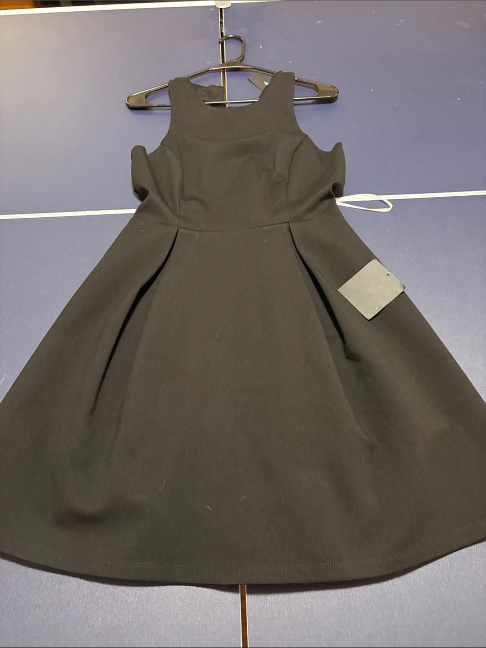 Lulus brand Classic Black Fit-and-Flare women’s size medium dress